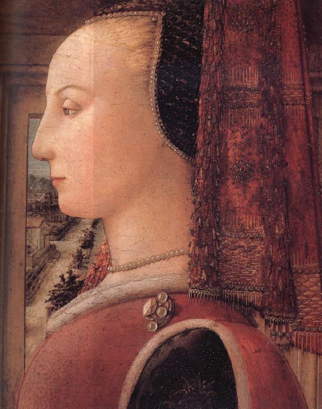 Fra Filippo Lippi Details of Portrait of a Woman with a Man at a Casement China oil painting art